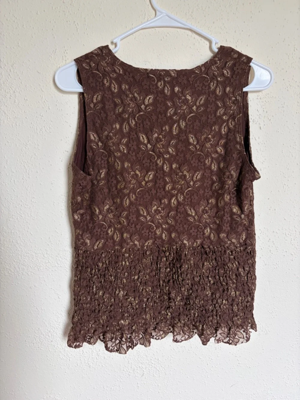 Karen Kane Smocked Tank Top - Picture 7 of 7
